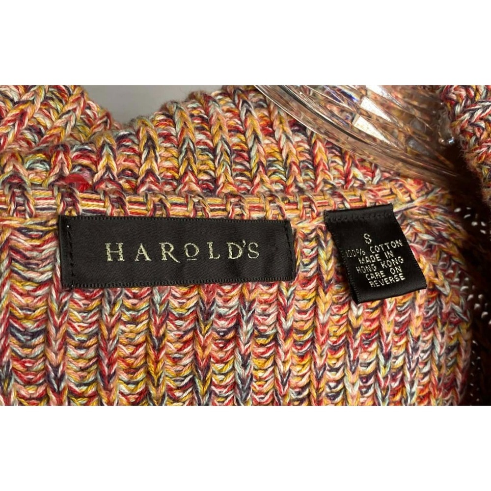 Harold's Women's Crochet Collar Cardigan Sweater – Heavyweight – Size small - Picture 3 of 7